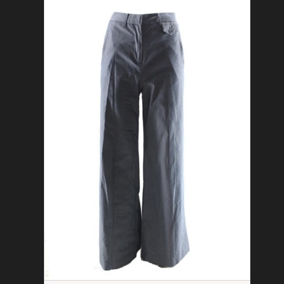 VS BODY BY VICTORIAS SECRET HIGH WAIST WIDE LEG TROUSERS CAREER PANT 6 TALL - Picture 6 of 16